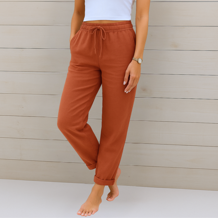 Lori™ | Premium Breathable Pants with Elastic Waist