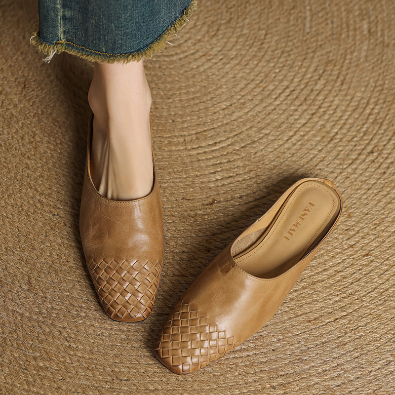 Dalvi Genuine Leather-Mules