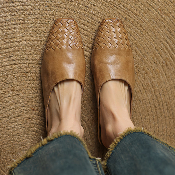Dalvi Genuine Leather-Mules