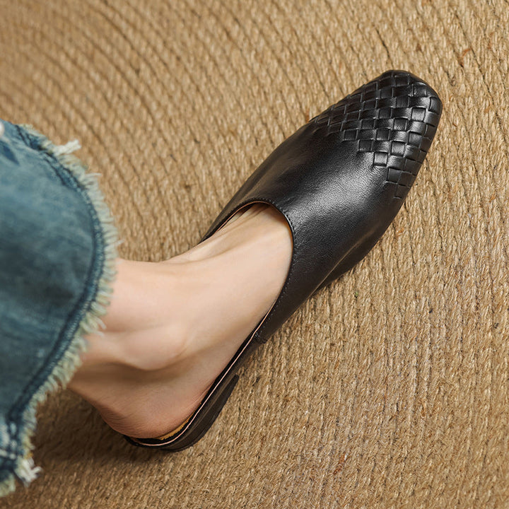 Dalvi Genuine Leather-Mules