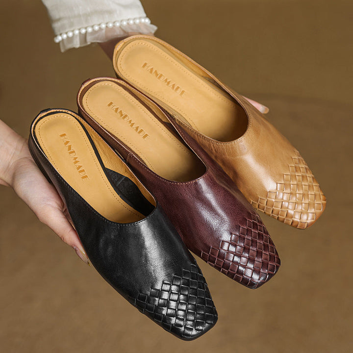 Dalvi Genuine Leather-Mules