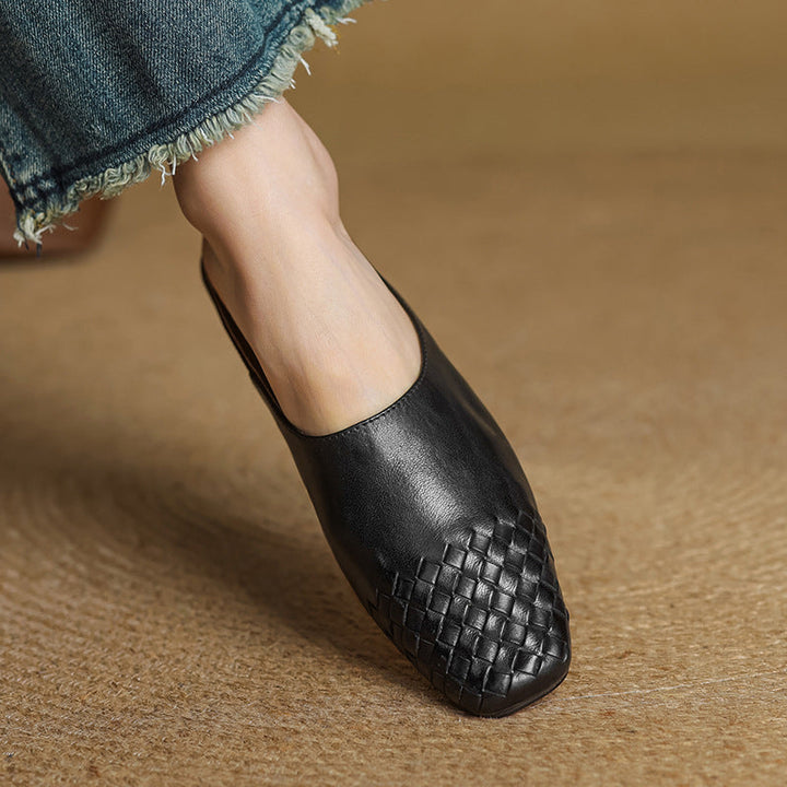 Dalvi Genuine Leather-Mules