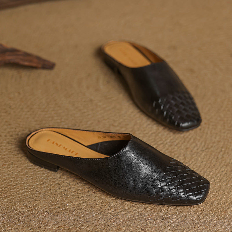 Dalvi Genuine Leather-Mules