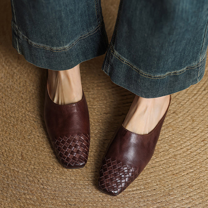 Dalvi Genuine Leather-Mules