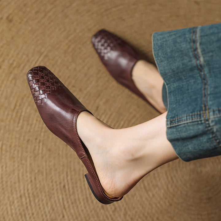Dalvi Genuine Leather-Mules