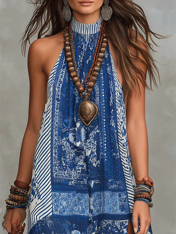 Isla | Patchwork Maxi Dress