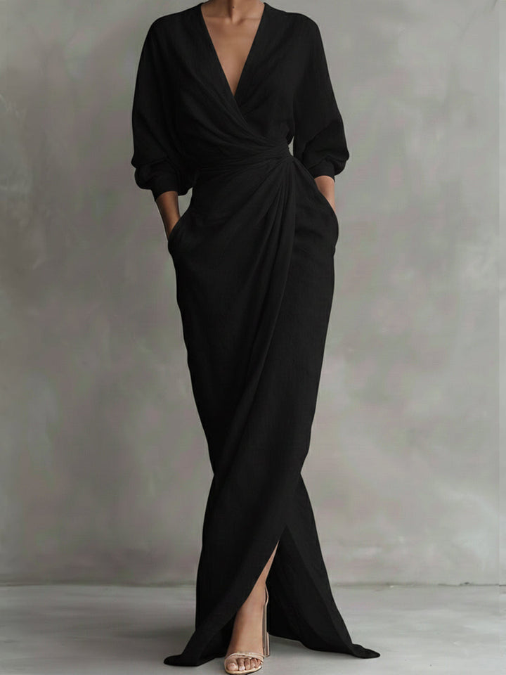 Valina | Wrap Maxi Dress