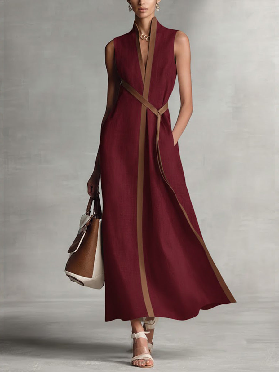 Aria | Sleeveless Maxi Dress