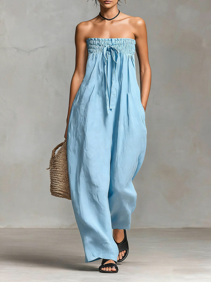 Nova | Strapless Flow Maxi Dress