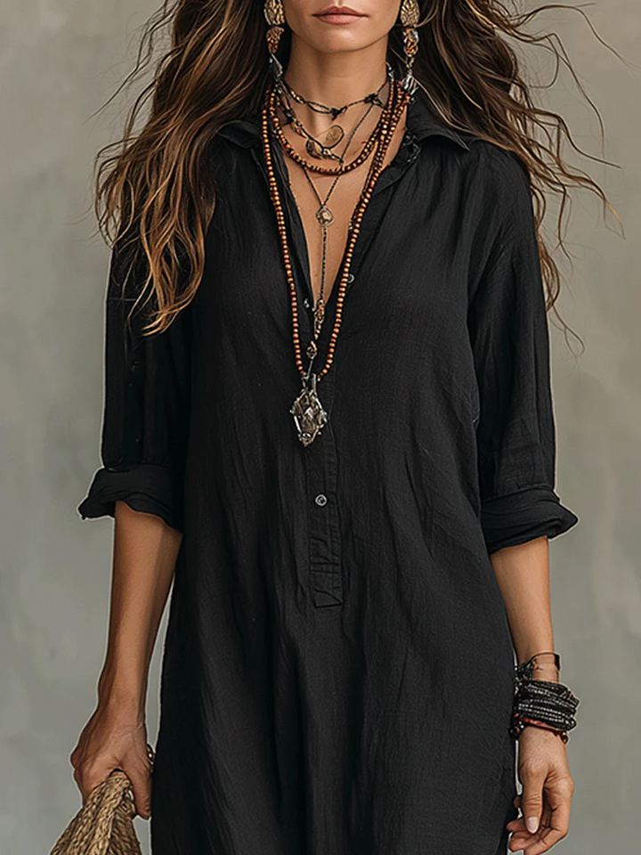 Nora | Relaxed Maxi Dress
